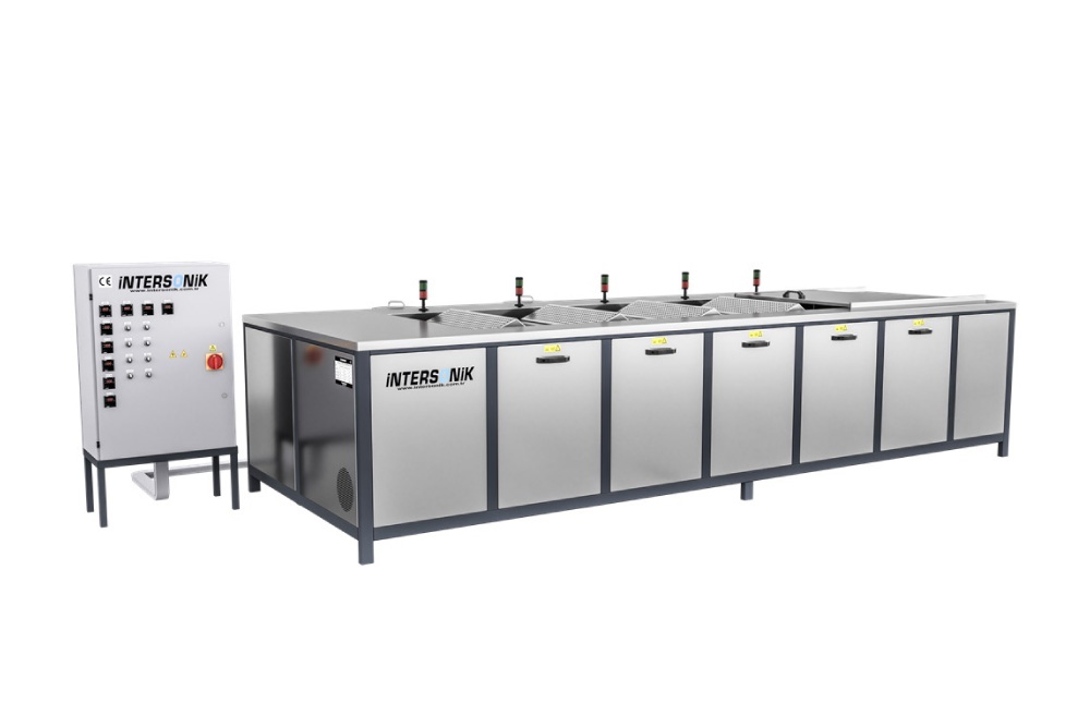 K-model Çok İstasyonlu Ultrasonik Yıkama Makinaları